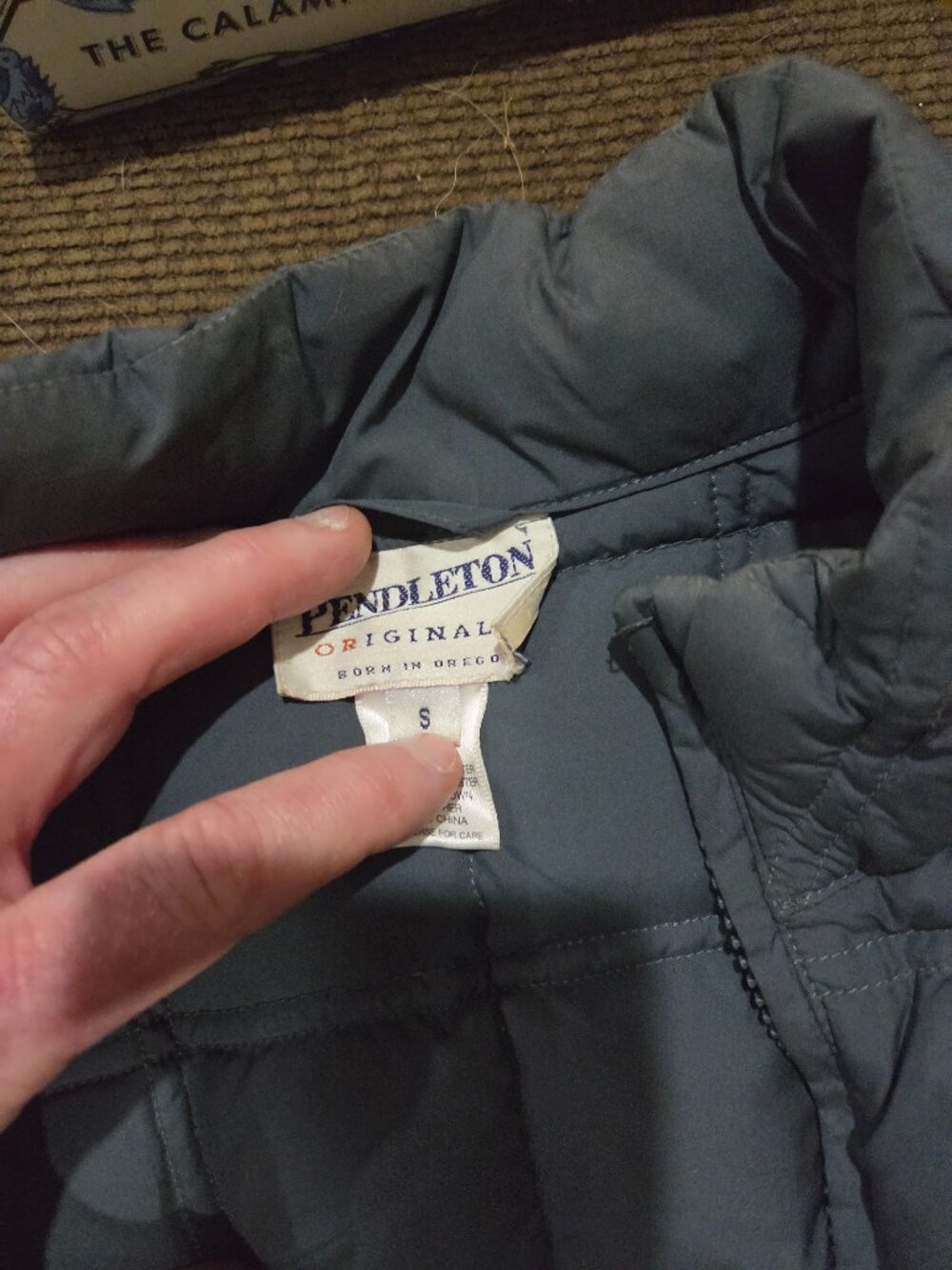 Pendleton Puffer Vest